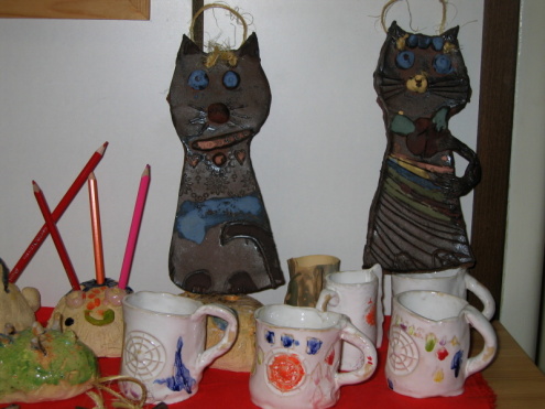 Keramická dílna v MŠ U Roháčových kasáren